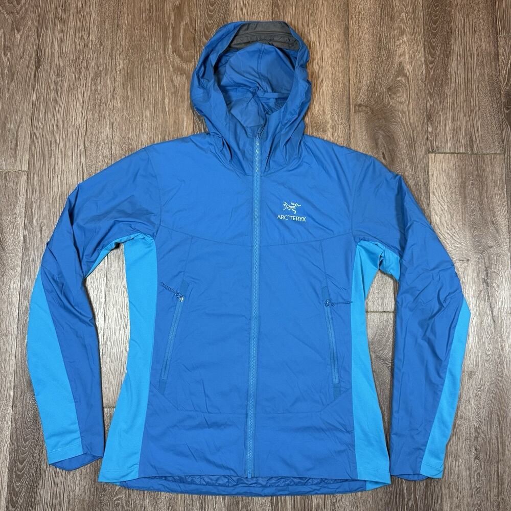 Arc'teryx Jacket Womens Medium Blue Atom SL Hoody Hooded Coat